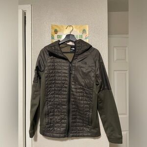 North Face Forest Olive Men’s Thermoball Jacket. Size Small.